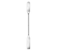 Espátula doble Hammacher®, 18/8, 180 mm, forma de espátula/cuchara