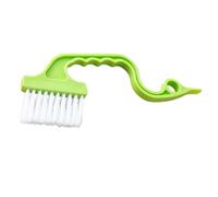 Espátula en ángulo ligera y compacta con bordes y ranuras, diseño flexible, adecuado para puerta, pista, baño, lechada, espacio estrecho, herramienta de limpieza