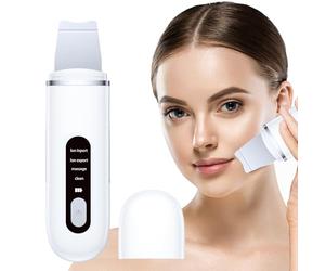 Espátula facial - Limpiador facial ultrasónico portátil con limpieza profunda de poros, removedor de para la piel, instrumento de belleza, uso profesional doméstico, herramienta de