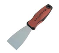 Espátula flexible Marshalltown con mango DuraSoft, acero, herramienta para yeseros y pintores, ancho de la espátula: 76 mm