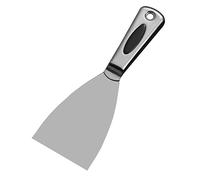 Espátula for masilla de acero inoxidable con mango ergonómico y cómodo, perfecta for masilla de paneles de yeso, cinta adhesiva y raspado de pintura, 3 pulgadas (Size : 3 inch)