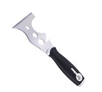 Espátula Herramienta de pintura 14 en 1, raspador de pintura de metal, raspador de pintura, raspador de papel tapiz de acero inoxidable multiusos, raspador de espátula de metal resistente. Rascador de