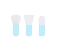 espátula maquillaje - 3 pinceles aplicadores máscara facial aplicadores máscara facial para barro, arcilla, máscara mixta de carbón leña y loción corporal Jingan