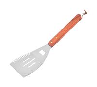 Espátula para barbacoa de madera | Espátula para barbacoa | Utensilios de barbacoa portátiles | Espátula ergonómica para barbacoa | Espátula para barbacoa Napoleón para exteriores, camping, picnic
