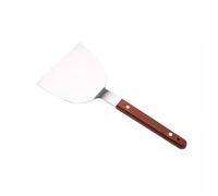 Espátula para Barbacoa Herramienta de pala plana espátula doméstica acero inoxidable para Cocinar Barbacoa(23x9cm)