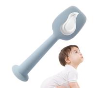 Espátula para crema de bebé, espátula para pañales de bebé con base de succión, aplicador de pasta , herramienta de bálsamo para baño, guardería, mejillas y cuidado de glúteos