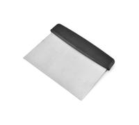 Espátula para masa ASSHEUER & POTT 4004133007352, aprox. 16 x 11,5 cm, acero inoxidable, mango ergonómico de PP.