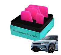 Espátula para Tintado - Rasqueta De Instalación Para Vinilo De Coche,5 Piezas Rasqueta De Detallado Para Vinilo De Coche Para Vitrina Mostrador Ducha Moto Camión Espejo De Baño