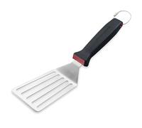 Espátula plana Presist de acero inoxidable para dar vuelta y servir, accesorio para barbacoa, ideal como espátula, hamburguesa o espátula