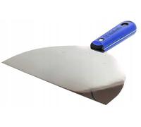 Espátula profesional de acero inoxidable con mango de plástico. Espátula Silver Line. Cuchillo de masilla ideal para trabajos de acabado con todo tipo de masillas. Fabricado en la UE. KUBALA