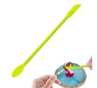 Espátula rascador de silicona, diseño de doble cara, herramienta de cera flexible, material de grado alimenticio, espátula multiusos para el cuidado de la piel en la cocina