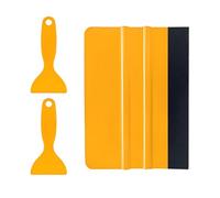 Espatula Vinilo, Espátula Vinilo con Gamuza Suave del Fieltro, Espatula para Vinilo, Plástico Fieltro Raspador, Professional Scratch Libre Enjugador, con 2 Espátula Plástica