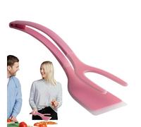 Espátula Volteadora Para Huevos - Espátula Volteadora 2 en 1 - Utensilio de Cocina con Mango Ergonómico para Tortillas, Filetes, Pescado, Tostadas y Parrilla