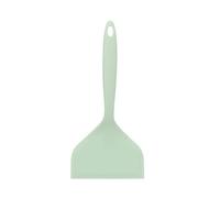 Espátulas de Silicona, Espátula Ancha para Tortitas Pala de Cocina Antiadherentes Resistente al Calor Volteadora para Servir, Freir, Huevos, Verduras, Steak, Panqueques (Verde claro)