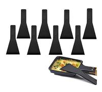 Espátulas para Raclette, Rascador Raclette, Deslizadores Raclette, 8PCS Accesorios de Raclette Raclette Queso Utensilios Cocina para Sartenes Antiadherentes Parrillas Queso Tablas Gourmet
