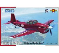 ESPECIAL HOBBY 72356 MAQUETA AVION BOULTON PAUL BALLIOL ""CIVIL Y EXTRANJERA ...