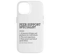Especialista en Apoyo de Pares Definición de Trabajo Personalizado Divertido Carcasa para iPhone 14