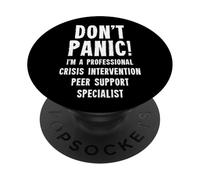 Especialista en Apoyo de Pares en intervención en Crisis PopSockets PopGrip Adhesivo
