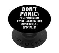 Especialista en Aprendizaje y Desarrollo porcino PopSockets PopGrip Adhesivo