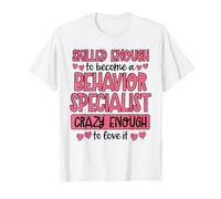 Especialista en Comportamiento Maestros Apreciación Divertido Camiseta