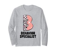 Especialista en Comportamiento Maestros Apreciación Leopardo Manga Larga