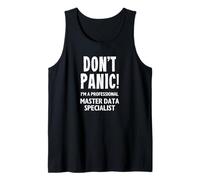 Especialista en Datos Maestros Camiseta sin Mangas