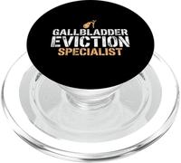 Especialista en desalojo de la vesícula biliar Cirujano Colecistectomía PopSockets PopGrip para MagSafe