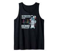 Especialista en ECMO Terapeuta respiratorio Enfermero de UCI Camiseta sin Mangas