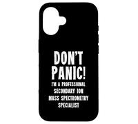 Especialista en espectrometría de masas de iones secundarios Carcasa para iPhone 16