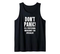 Especialista en Impuestos de Insolvencia Camiseta sin Mangas