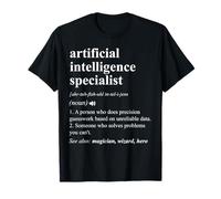 Especialista en Inteligencia Artificial Diccionario Divertido Camiseta