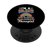 Especialista en intervención temprana Terapeuta del Desarrollo de Objetivos PopSockets PopGrip Adhesivo
