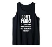 Especialista en optimización de la tasa de conversión de Correo electrónico Camiseta sin Mangas
