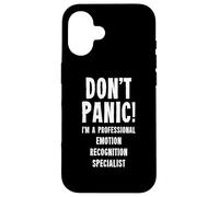 Especialista en reconocimiento de emociones Carcasa para iPhone 16