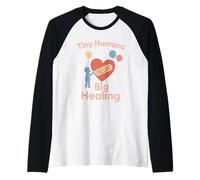 Especialista en vida infantil Hospital pediátrico Terapeuta infantil Camiseta Manga Raglan