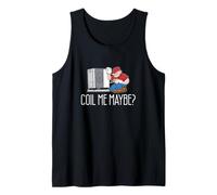 Especialistas en ventilación Coil Me Maybe Funny Técnicos de HVAC Camiseta sin Mangas