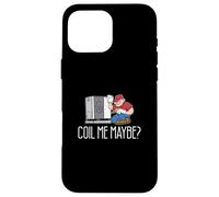 Especialistas en ventilación Coil Me Maybe Funny Técnicos de HVAC Carcasa para iPhone 16 Pro Max