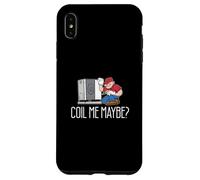 Especialistas en ventilación Coil Me Maybe Funny Técnicos de HVAC Carcasa para iPhone XS Max