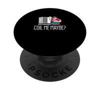 Especialistas en ventilación Coil Me Maybe Funny Técnicos de HVAC PopSockets PopGrip Adhesivo