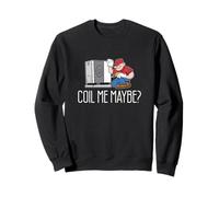 Especialistas en ventilación Coil Me Maybe Funny Técnicos de HVAC Sudadera