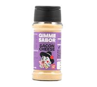 Especias con sabor a Bacon con Queso Gouda I Sazonador vegano con sabor a Bacon con Queso GoudaI Sazonador Vegetal I Sin alérgenos, sin gluten y sin aditivos I Vegano al 100% I 55g I GIMME SABOR