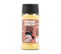 Especias con sabor I Sazonador vegano I Sin alérgenos, sin gluten y sin aditivos I Vegano al 100% I Especias Veganas I Mix de Especias I GIMME SABOR (55g, Queso Parmesano)