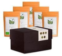 Especias Orgánicas Caja Regalo - Ideal Para Cocineros Profesionales O Aficionados - Orégano Tomillo Romero 7 Laurel Sabrosa