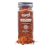 Especias Para Cocinar: Shichimi Togarashi - Tarro de Cristal 50 Gr, Mezcla Japonesa con Sabor Picante y Umami, Ingredientes Naturales: Chile, Sésamo, Nori, Jengibre, Ideal para Ramen