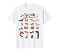 Especies de Ardillas en el Mundo Camiseta