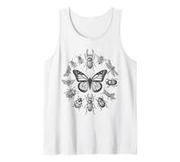 Especies de Entomología Científica de Insectos Centrados en Mariposas Camiseta sin Mangas