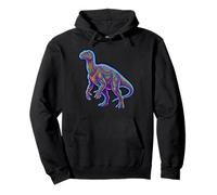 Especies del Dinosaurio herbívoro Iguanodon del Cretácico Temprano Sudadera con Capucha