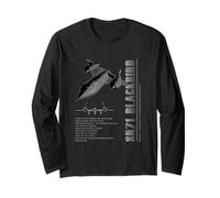 Especificaciones de la aeronave SR71 Blackbird Manga Larga