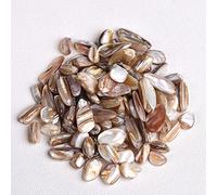 Espécimen de grava de cristal natural de 50 g, para decoración del hogar, jardín, acuario, piedra mineral de roca, semillas de melón, 100 g