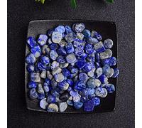 Espécimen de grava de cristal natural de 50 g, para decoración del hogar, jardín, acuario, piedra mineral de roca, lazuli, 50 g